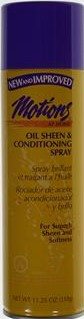 Motion Oil sheen & conditioning spray 318g. (UDSOLGT)